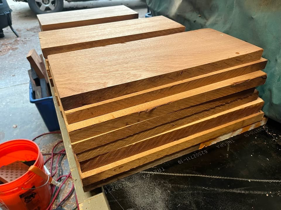 27 piece Sapele / African mahogany mix board bundle - Image 4