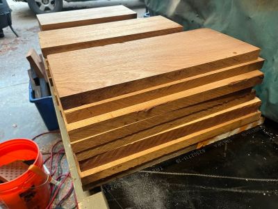 27 piece Sapele / African mahogany mix board bundle