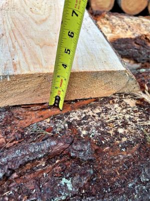Pine slab