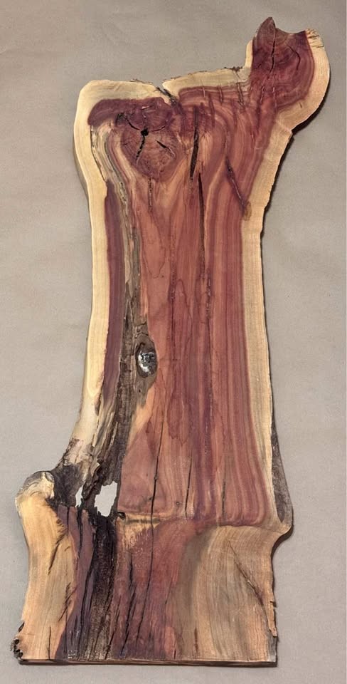 Pistachio Live-Edge Slab — Rare Graft Wood — $70 + shipping - Image 1