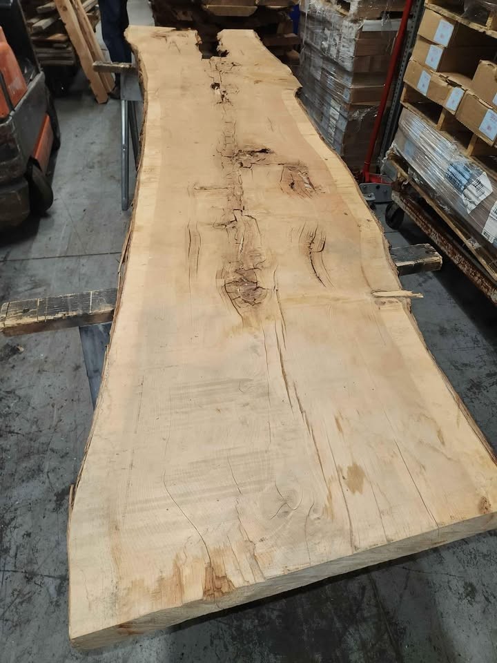 3x27x12ft Massive Juniper Live Edge Slab-Kiln Dried - Mantel Table Bartop Project Wood - Image 7