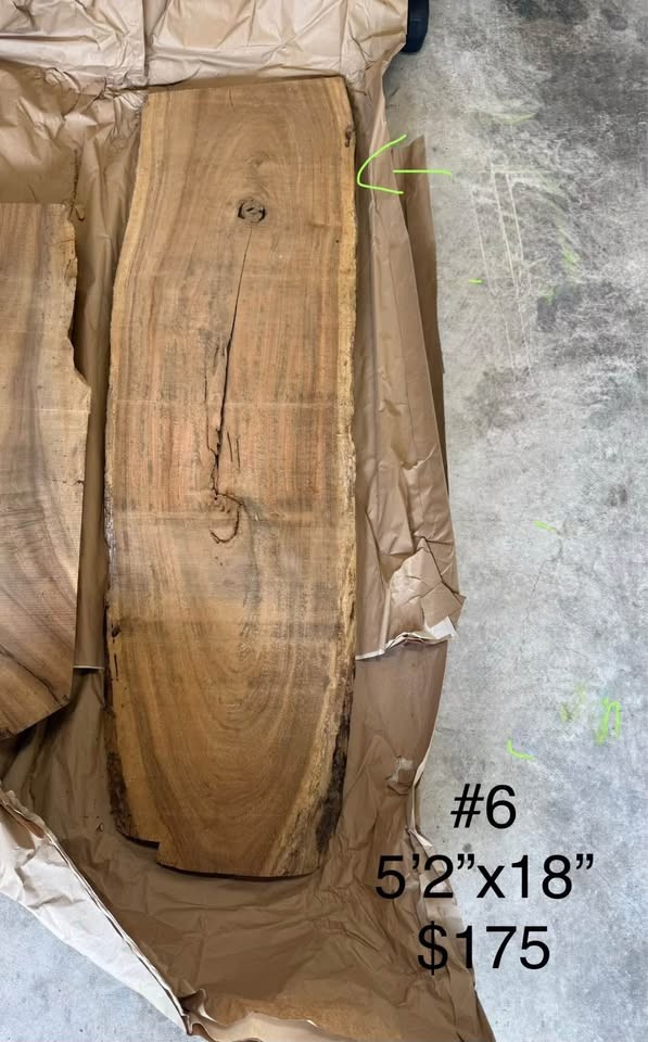 ???? HAWAIIAN MONKEY POD – 2” THICK LIVE-EDGE SLAB COLLECTION - Image 6
