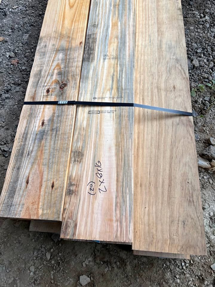 (20)2x8x16 boards non treated