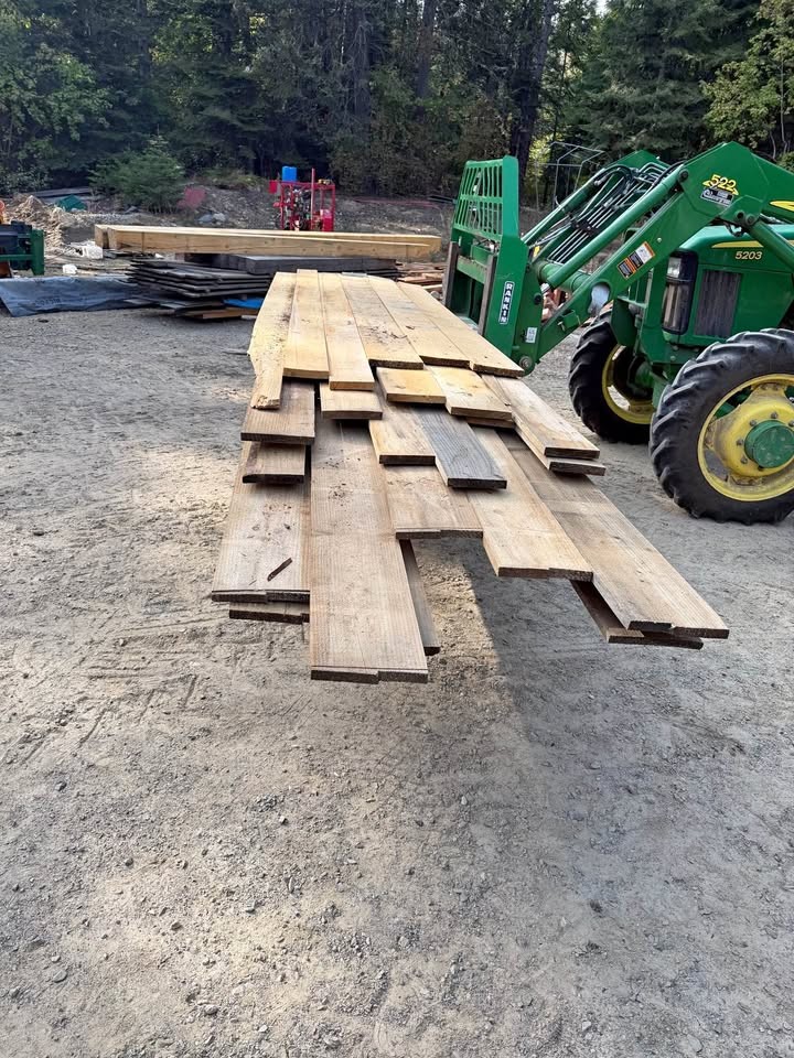 Lumber 1x8 and 1x6 mix Grand Fir and Lodgepole. - Image 1