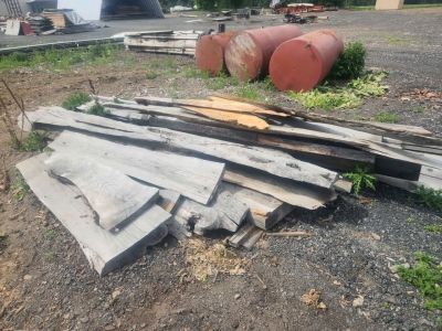 Pile of large Wood Slabs