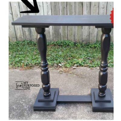 Round Bed Post Walnut Stain Wood & Resin Posts/Pillars/Columns Salvage Craft