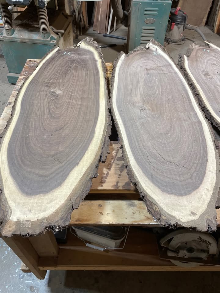 Walnut Mounting Boards - Image 2