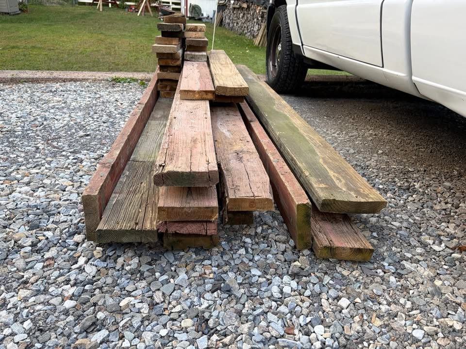 Reclaimed PT Lumber Boards - Image 2