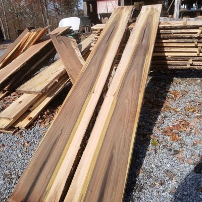 Walnut live edge boards