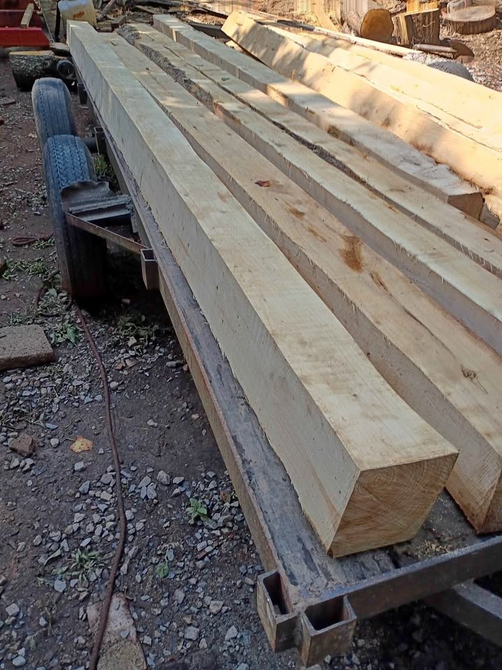 Cypress  6 by 8 beams and lumber - Image 1