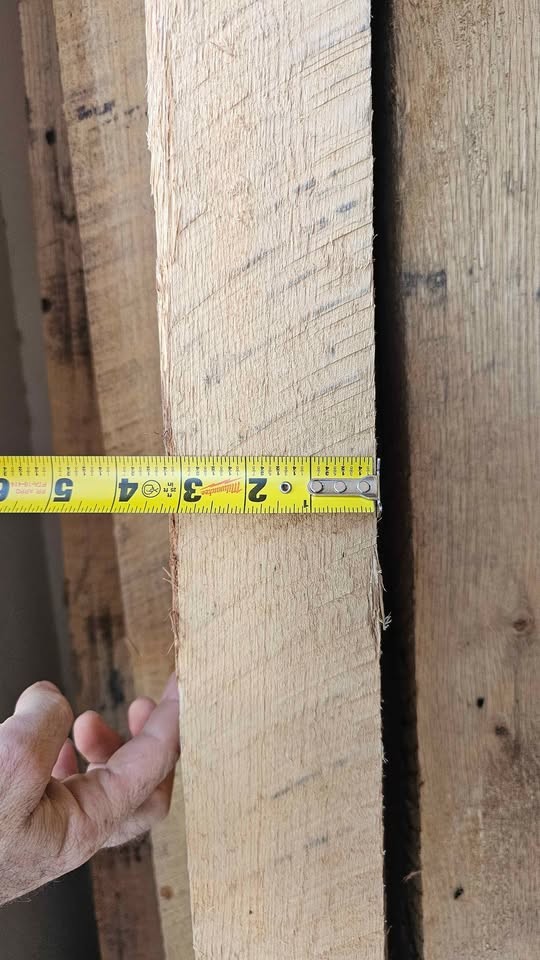 Reclaimed Heavy Timber Beams (3x8 Rough Sawn) - 138 Board Feet Total - Image 6