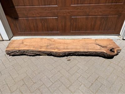 Live edge walnut slab/mantle