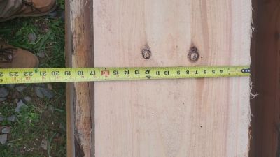 Pine slabs