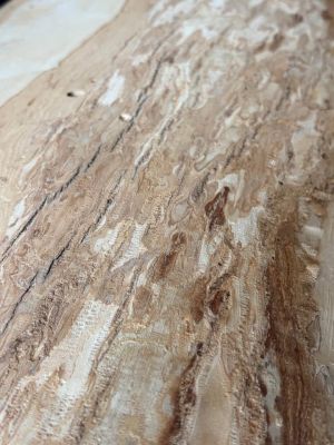 Flitch Ash Live Edge Wood Slabs (5)—6Y Air Dried, Stored Stacked in Climate Control