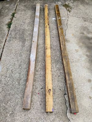 3 4X4 8ft Treated Lumber