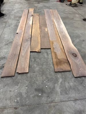 Walnut Lumber Boards
