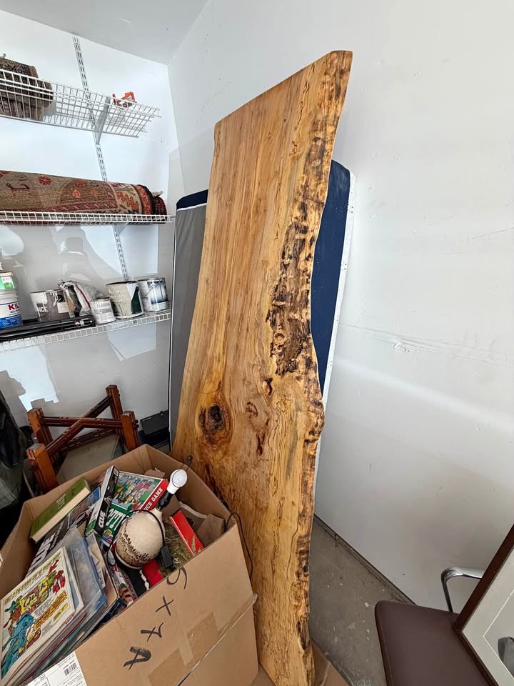 Large Live-Edge Solid Wood Slab / Tabletop - Image 1