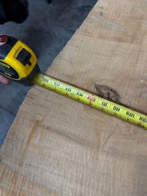 Live Edge Wood Slab