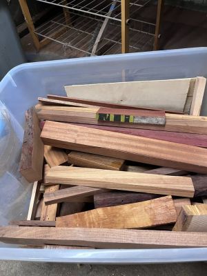 Exotic Hardwood Scraps