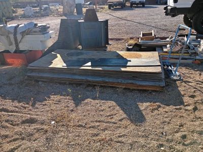 Blocks and plywood
