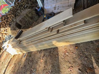 Rough cut Lumber, Oak Mantles