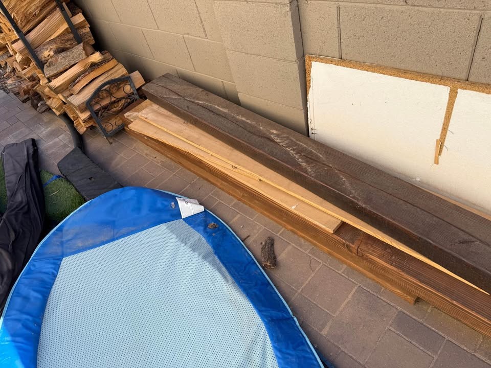 Assorted Wood Beams and Boards Lot - Image 3