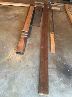 Boards Cedar Lumber Material Wood Lengths Construction Projects Job Remodel