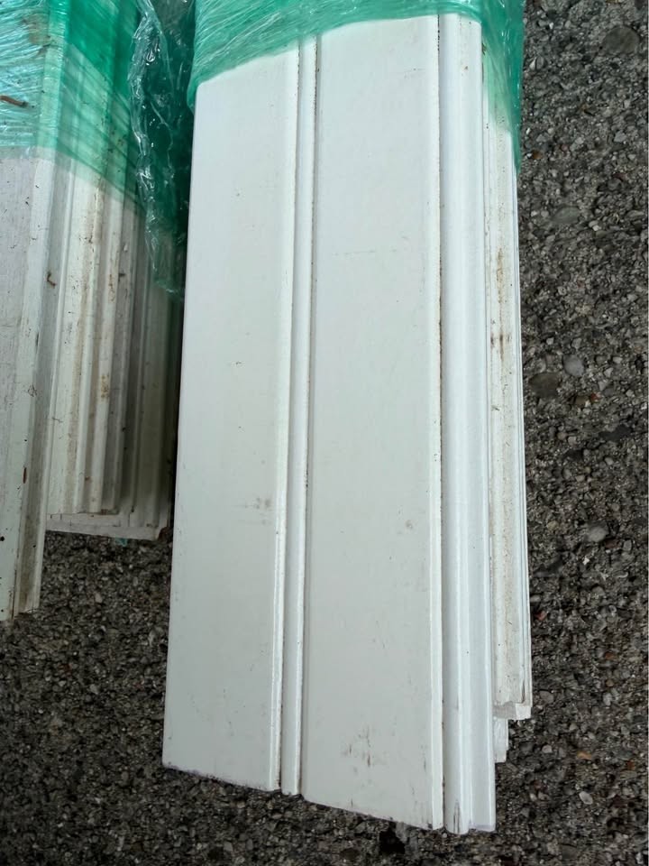 primed bead tongue and groove plank, beadboard cladding wainscoting paneling 18ft solid wood - Image 10