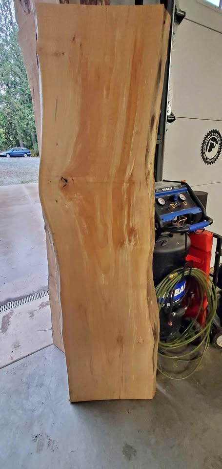 Maple Live Edge Slab, Kiln Dried - Image 1
