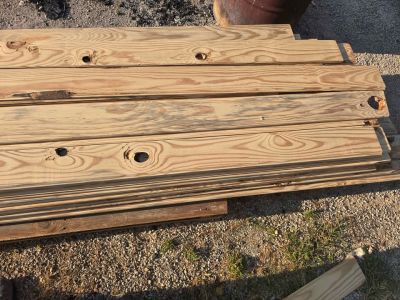 Tongue and Groove Wood Boards