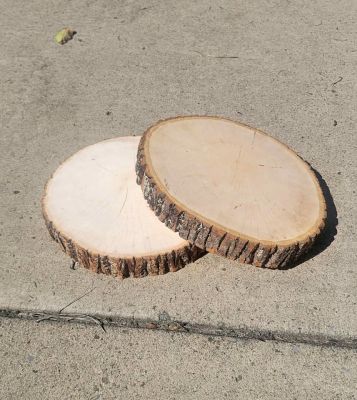 Wood Slabs for Centerpieces