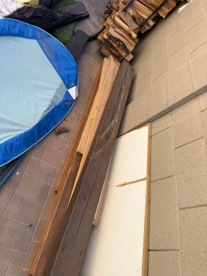 Assorted Wood Beams and Boards Lot