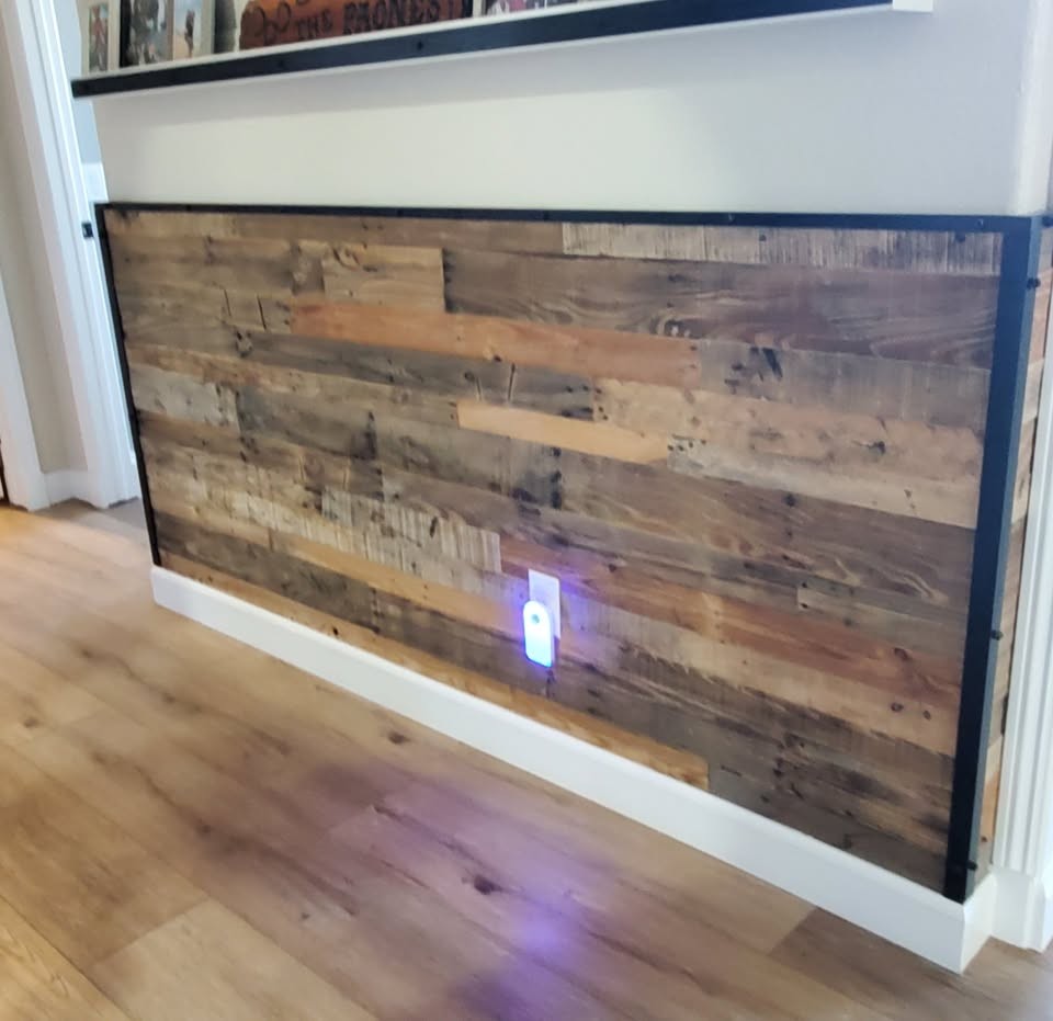Authentic Pallet Wood To Create An Accent Wall - Image 2