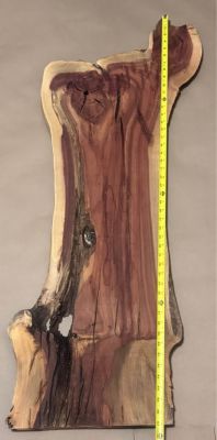 Pistachio Live-Edge Slab — Rare Graft Wood — $70 + shipping