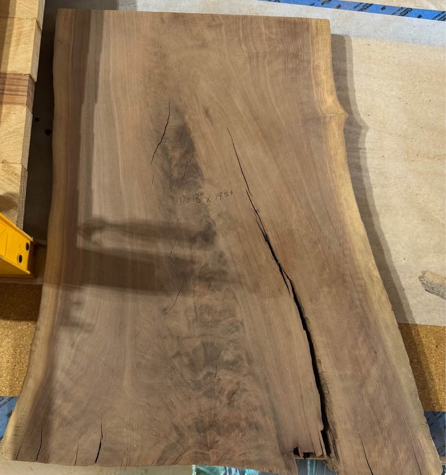 Black Walnut hardwood live edge slabs and lumber. Perfect for woodworking, cutting boards, furniture - Image 4