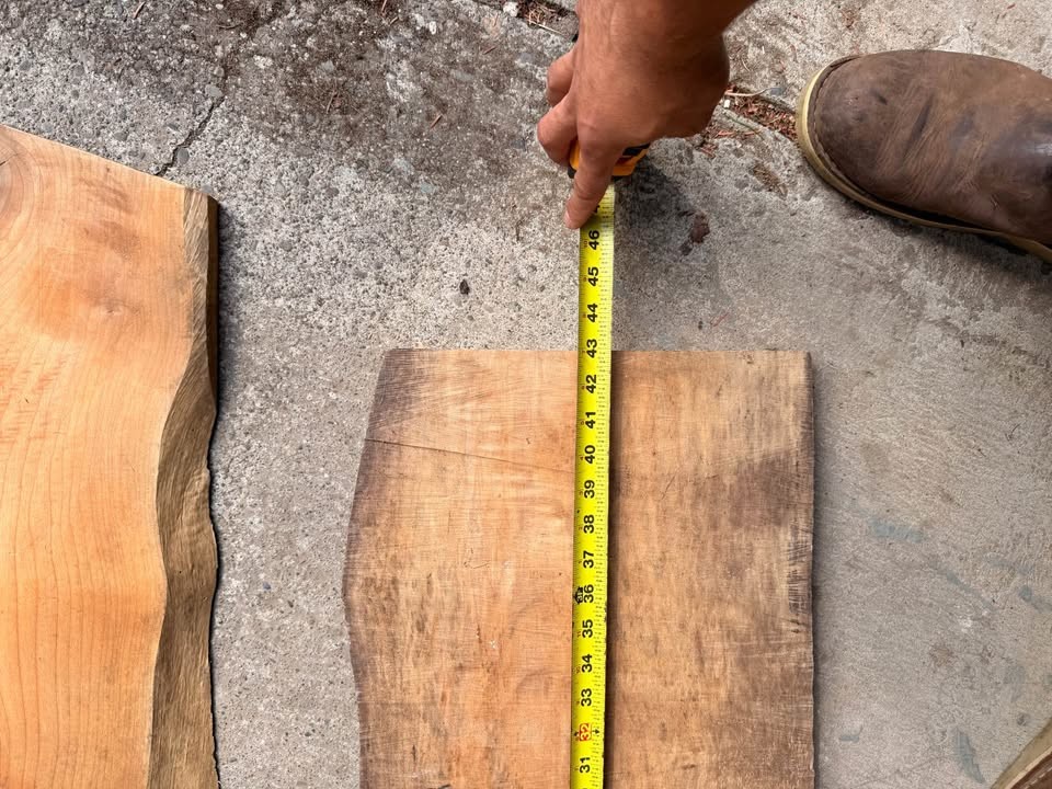Live edge wood slab - Image 4