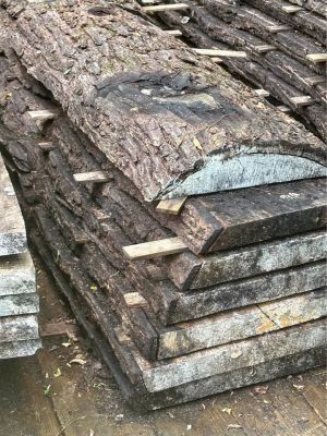 Live edge slabs