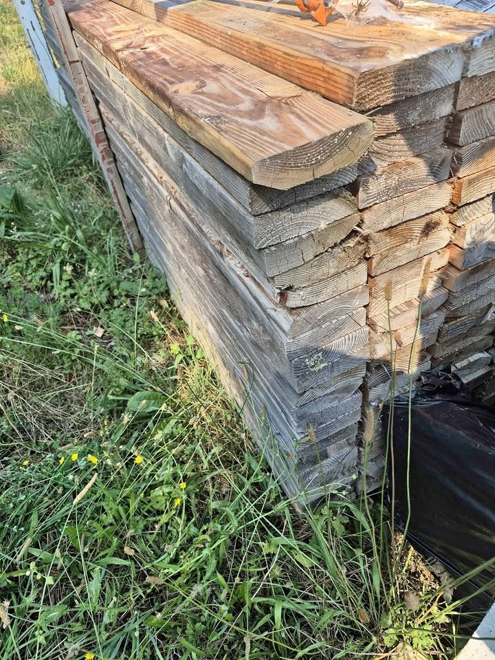 Stack of 2x6×8 Wood Lumber - Image 1