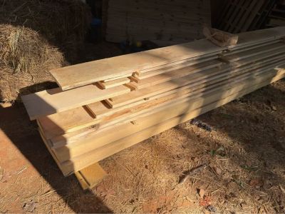Rough cut Lumber, Oak Mantles