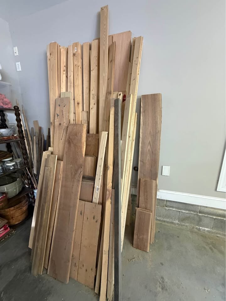 Large Assortment of Lumber, 2x4s, Wood Boards & Plywood - Image 4