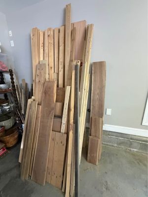 Large Assortment of Lumber, 2x4s, Wood Boards & Plywood