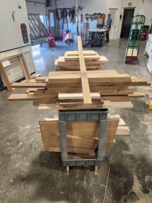 Hardwood Lumber Scraps and Offcuts Lot