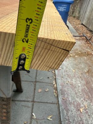 6ft Live edge Redwood slab