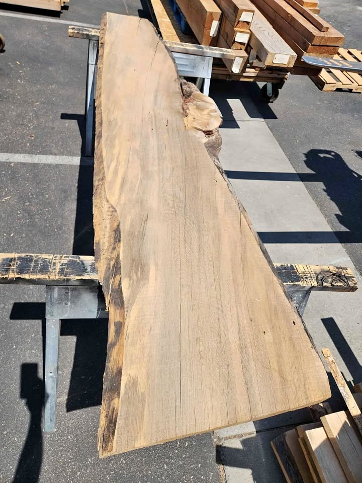Cool Live Edge Wood Slab 1x22x8.5ft - Great Project Material - Lumber - Image 1