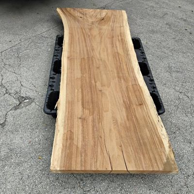 Slabs live edge in wood monkey pod