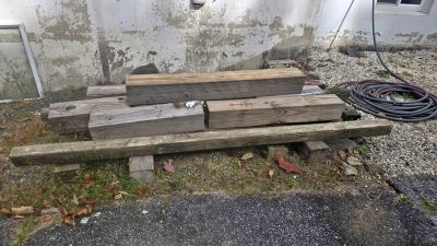 FREE Leftover Assorted Wood Beams and Posts