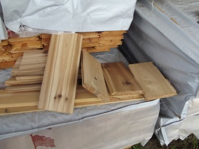 Assorted Pine Lumber and Tongue and Groove Boards