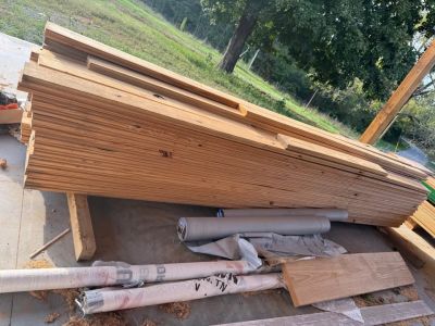 Tongue and Groove Pine Boards