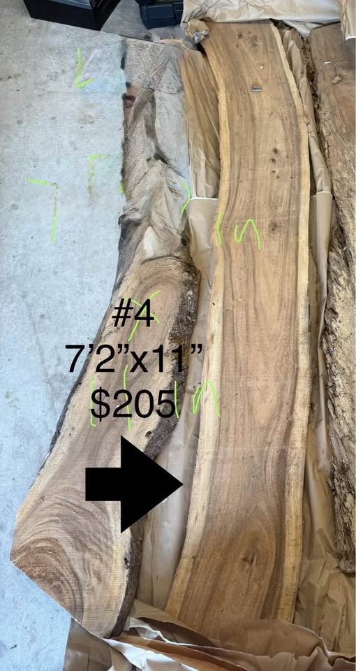 ???? HAWAIIAN MONKEY POD – 2” THICK LIVE-EDGE SLAB COLLECTION - Image 4