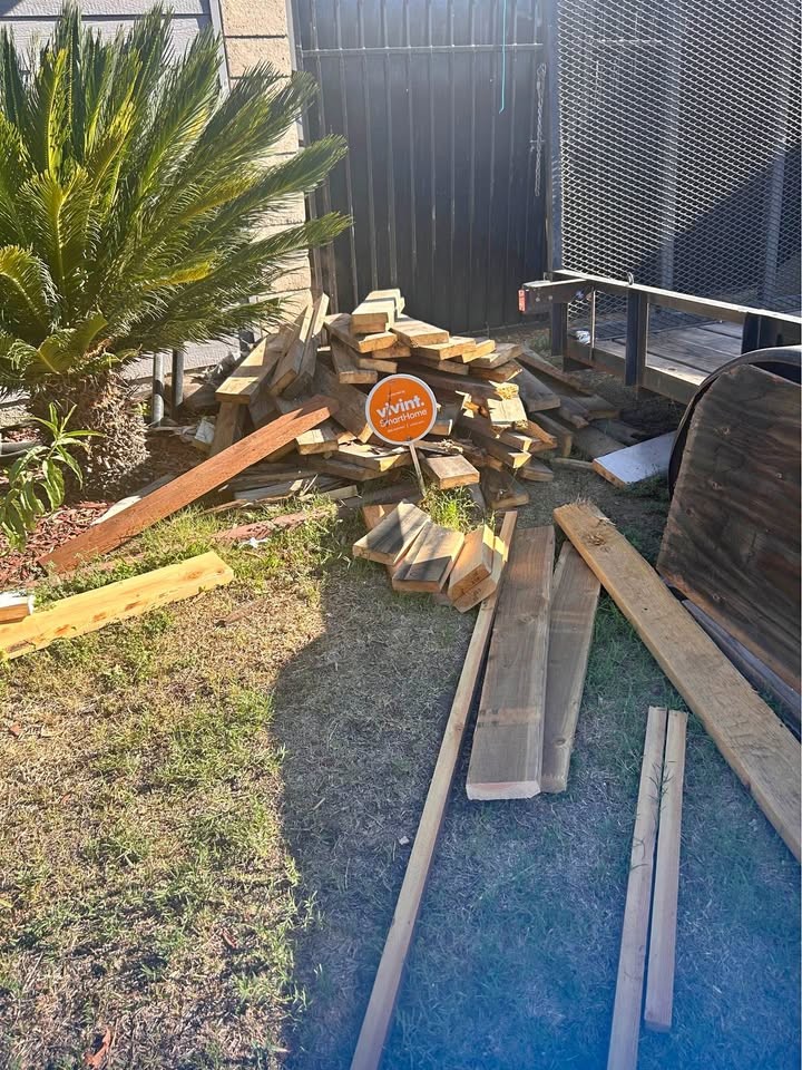 Scrap Wood Pile